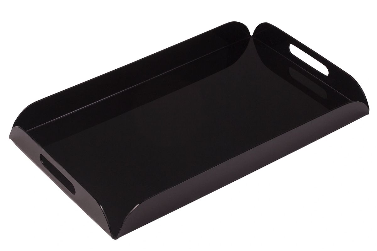 Black Acrylic Serving Tray